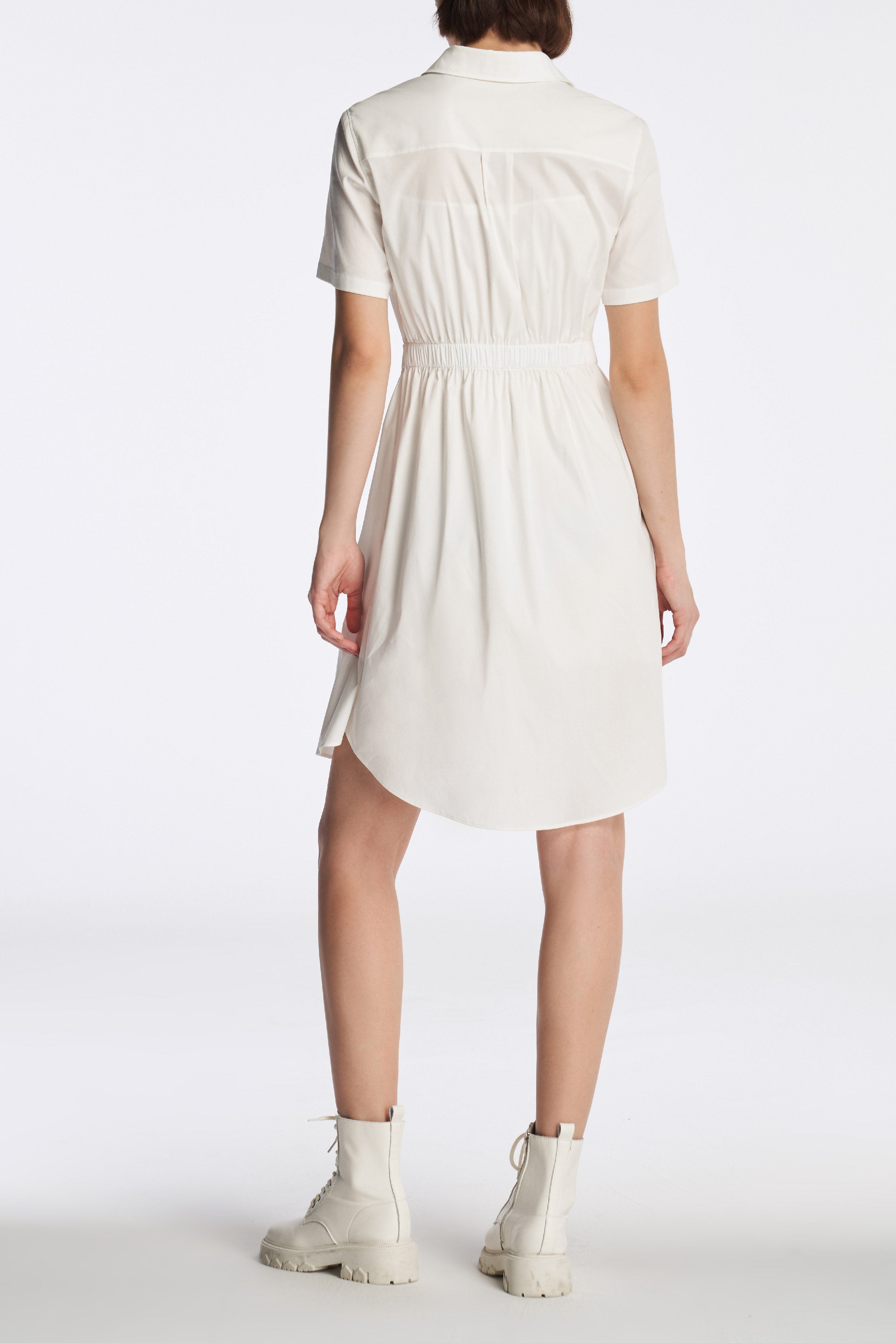 Laurèl Double-Layer Shirt Dress